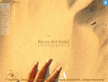 Tablet Screenshot of keroshotel.gr